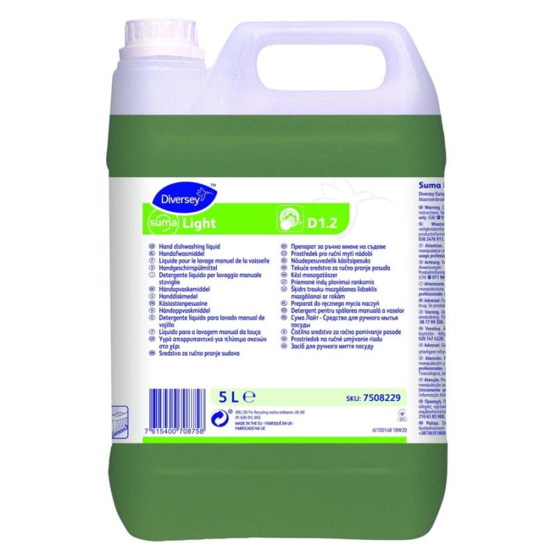 Suma Light D1.2 Flüssiges neutrales Handgeschirrspülmittel